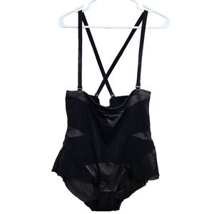 HONEYLOVE Super Power Brief +Straps Shapewear Compression Boning Vamp SZ 3X $84